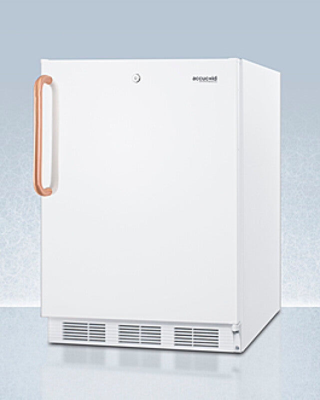 24" Wide Built-in All-refrigerator With Antimicrobial Pure Copper Handle, ADA Compliant - (FF7LWBITBCADA)