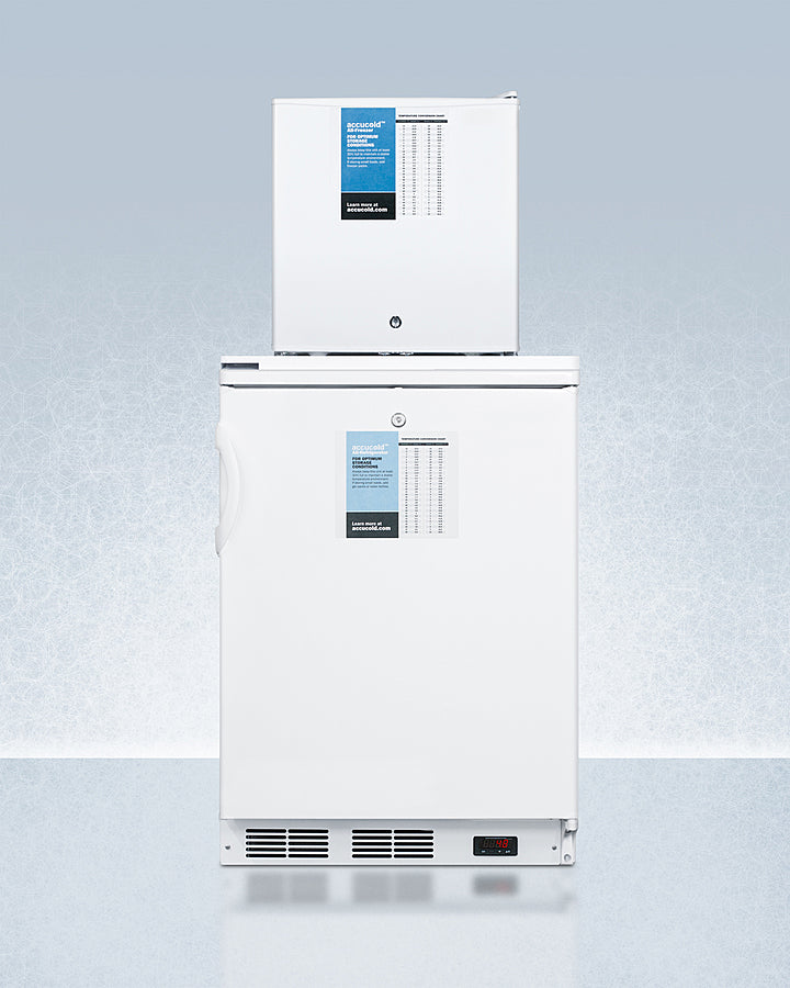 24" Wide All-refrigerator/all-freezer Combination - (FF7LWFS24LSTACKPRO)