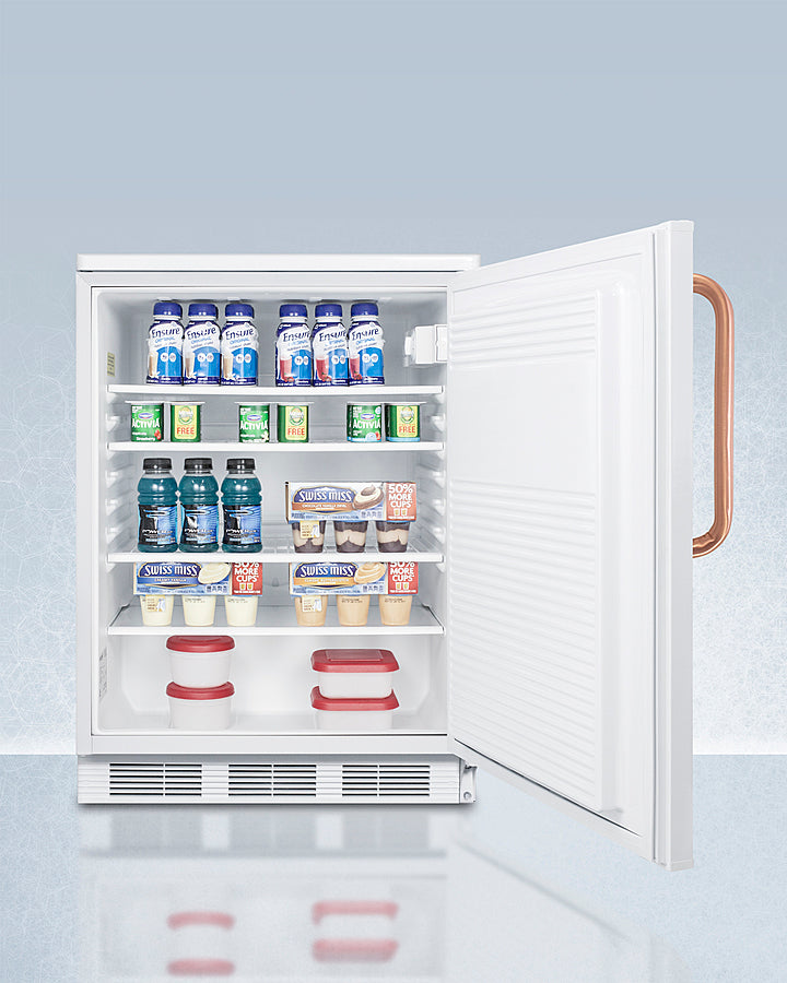 24" Wide All-refrigerator With Antimicrobial Pure Copper Handle - (FF7LWTBC)