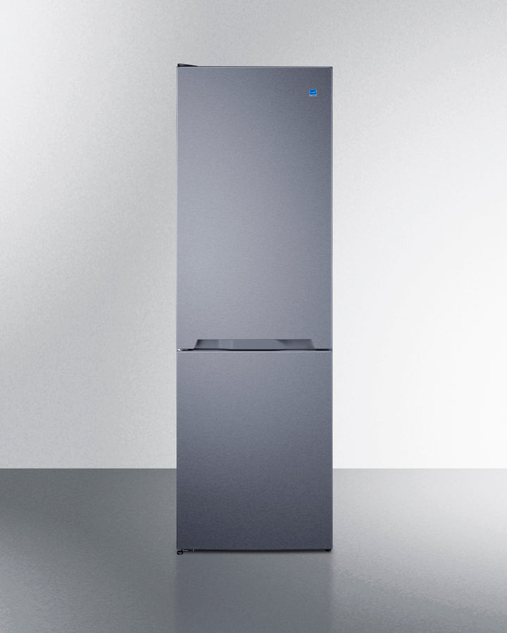 FFBF124SSLHD- Summit 24 Inch Counter-Depth Bottom Freezer Refrigerator with 11.7 cu. ft. - (FFBF124SSLHD)