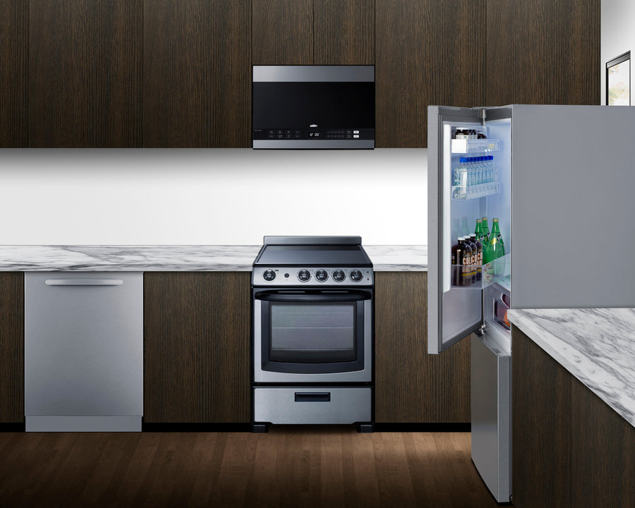 28" Wide Bottom Mount Refrigerator - (FFBF154SSLHD)