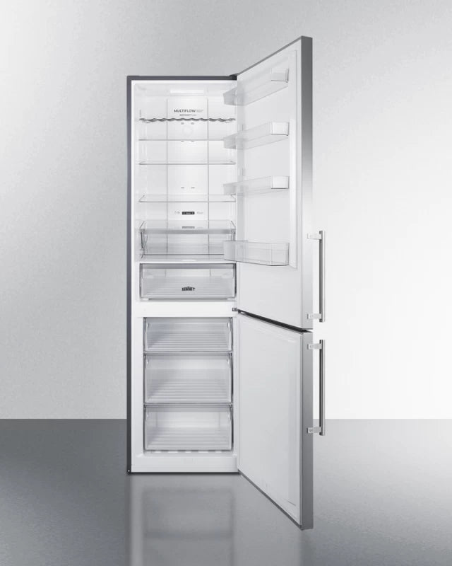 24" Wide Bottom Freezer Refrigerator - (FFBF181ES2) - SUMMIT