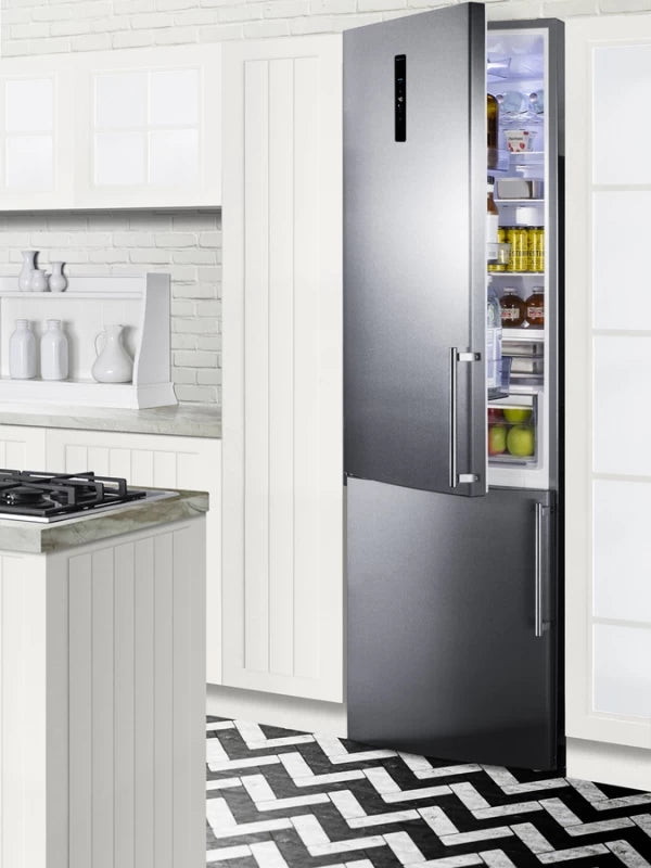 24" Wide Bottom Freezer Refrigerator With Icemaker - (FFBF181ES2IMLHD) - SUMMIT