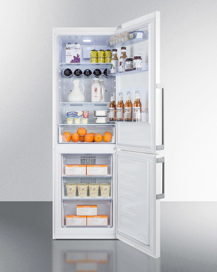 24" Wide Bottom Freezer Refrigerator - (FFBF241W) - SUMMIT