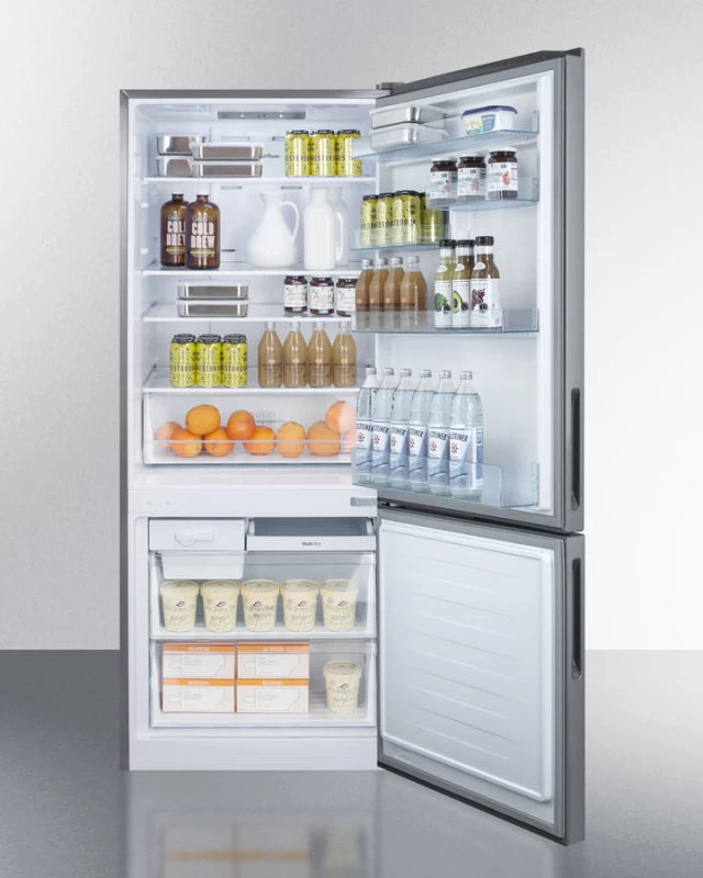 28" Wide Bottom Freezer Refrigerator - (FFBF279SS)