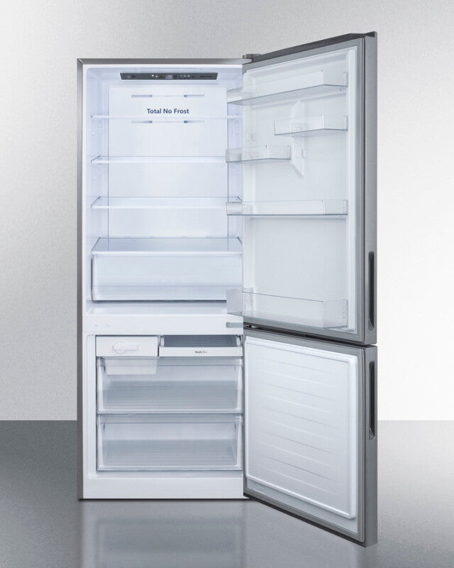 28" Wide Bottom Freezer Refrigerator - (FFBF279SSX) - SUMMIT