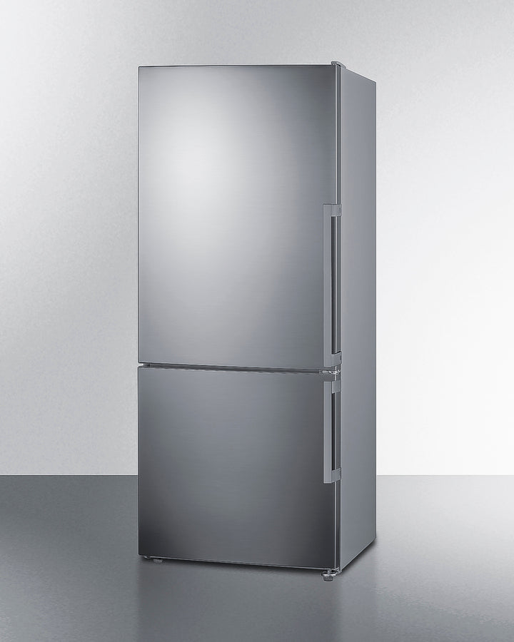 28" Wide Bottom Freezer Refrigerator - (FFBF283SSLHD) - SUMMIT