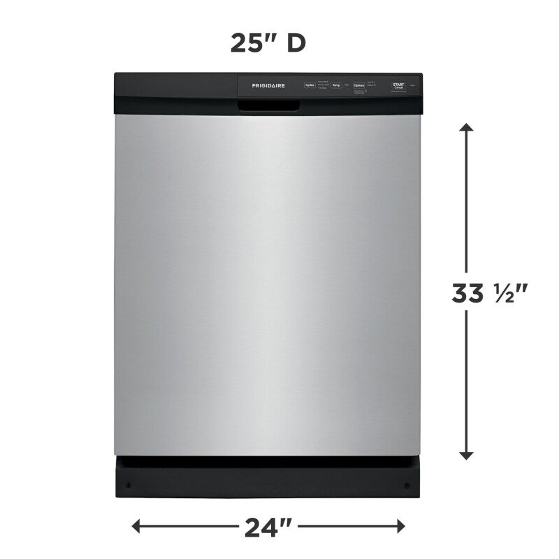 Frigidaire 24" Built-In Dishwasher - (FFCD2413UW) - FRIGIDAIRE