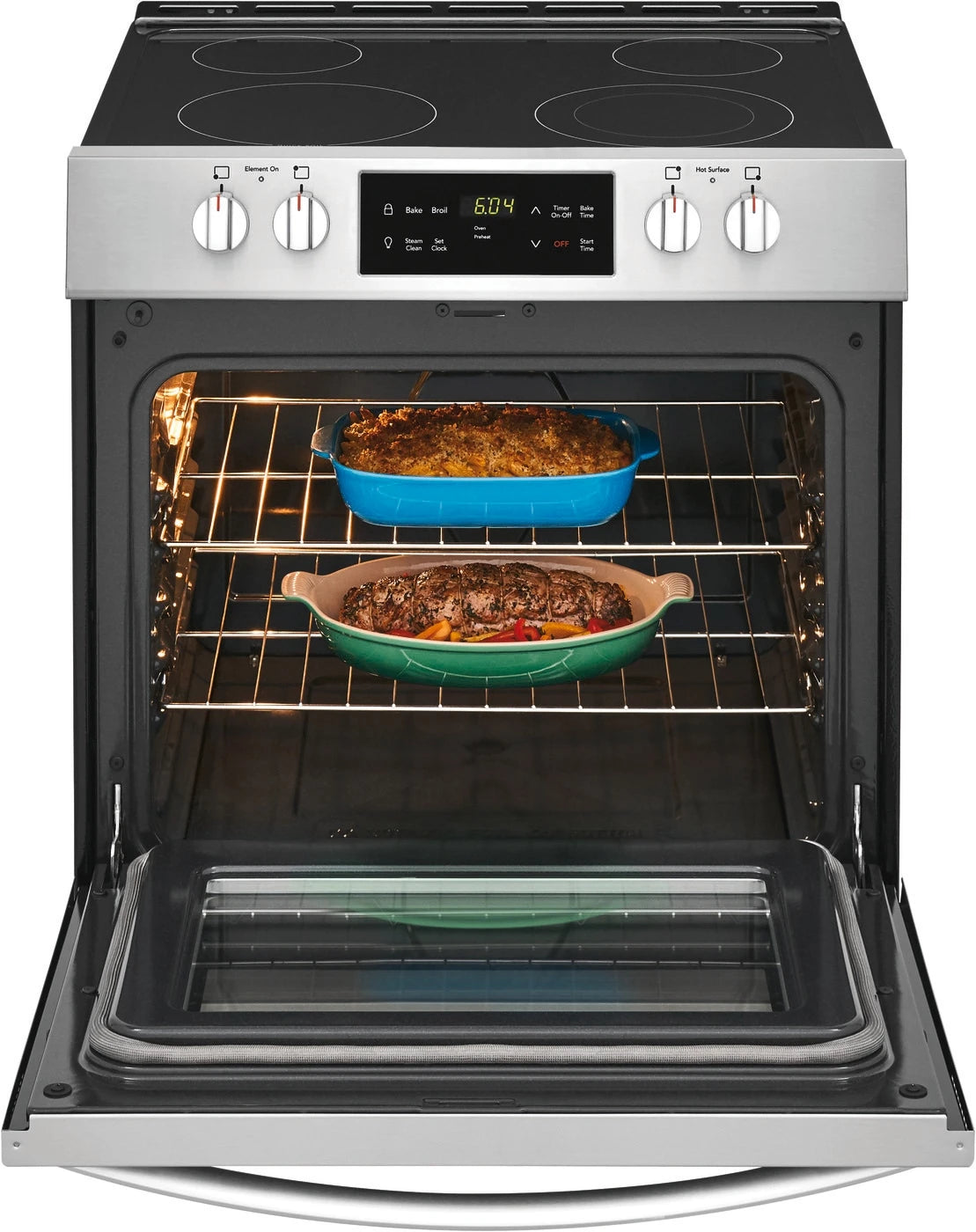 30" Front Control Electric Range - (FFEH3051VS) -