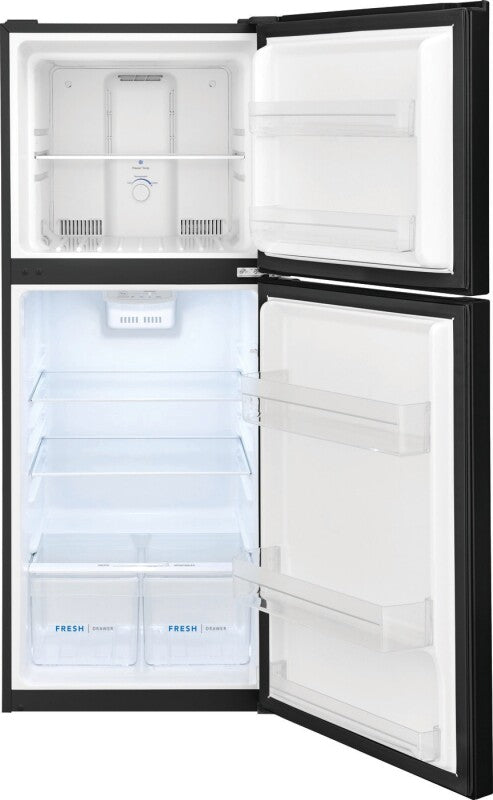 Frigidaire 11.6 Cu. Ft. Top Freezer Apartment-Size Refrigerator - (FFET1222UB) - FRIGIDAIRE