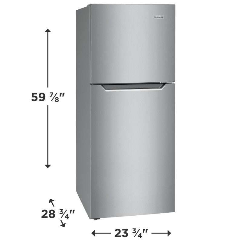 Frigidaire 11.6 Cu. Ft. Top Freezer Apartment-Size Refrigerator - (FFET1222UV) - FRIGIDAIRE