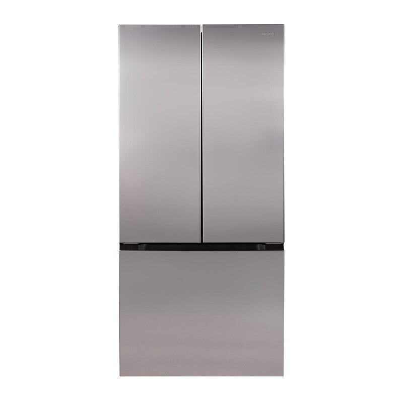 17.5 cu. ft. Frost Free French Door Refrigerator - (FFFDS175L3S) - AVANTI