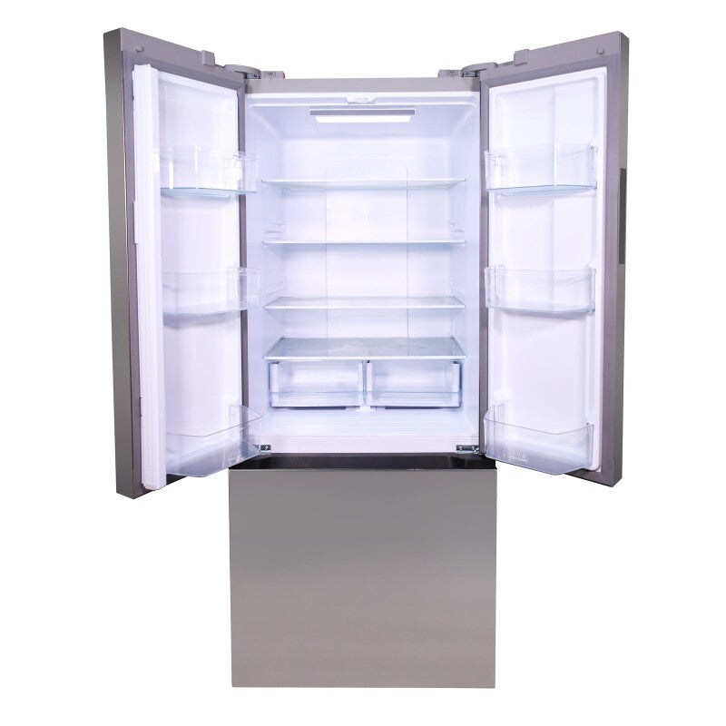 17.5 cu. ft. Frost Free French Door Refrigerator - (FFFDS175L3S) - AVANTI