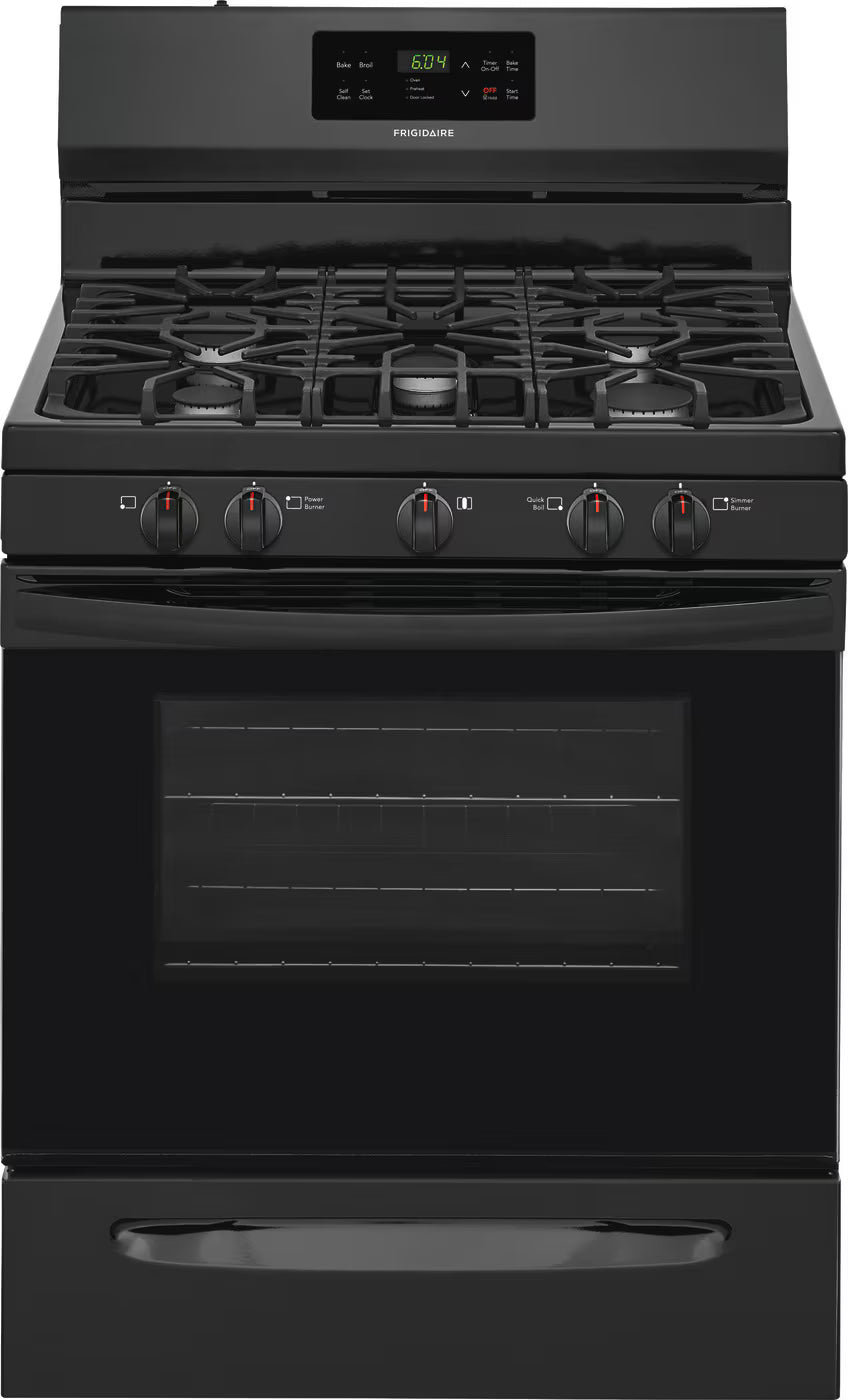 Frigidaire 30" Gas Range - (FFGF3054TB) - FRIGIDAIRE