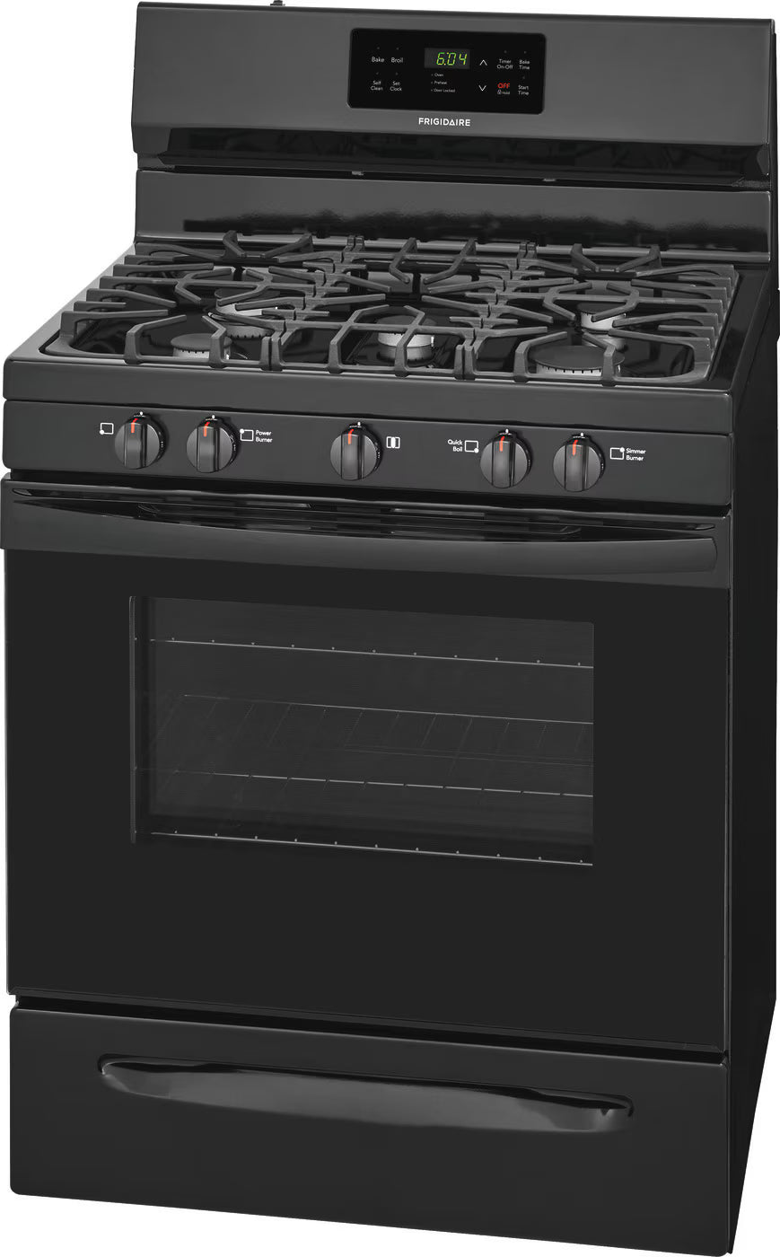 Frigidaire 30" Gas Range - (FFGF3054TB) - FRIGIDAIRE