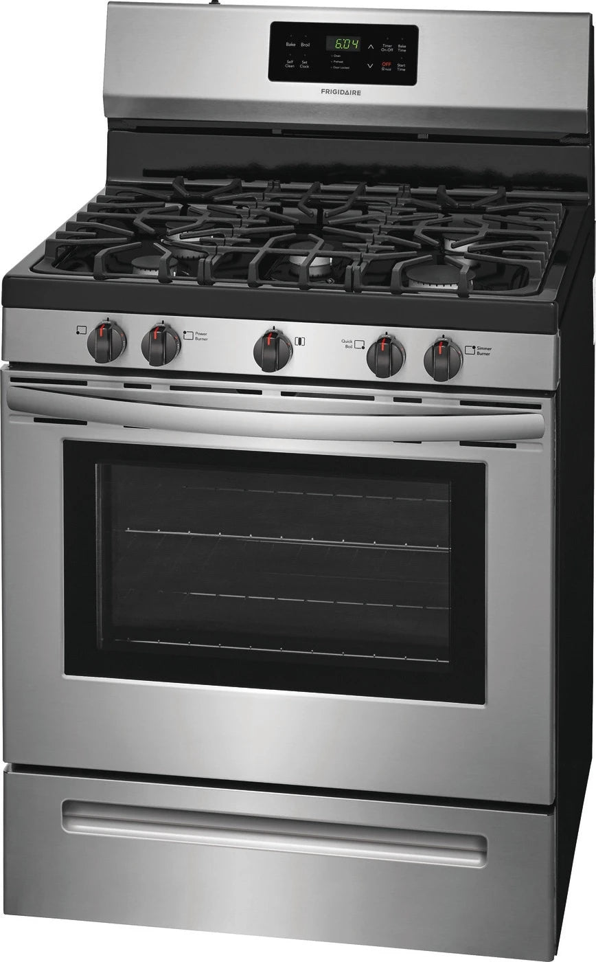 Frigidaire 30" Gas Range - (FFGF3054TS) - FRIGIDAIRE