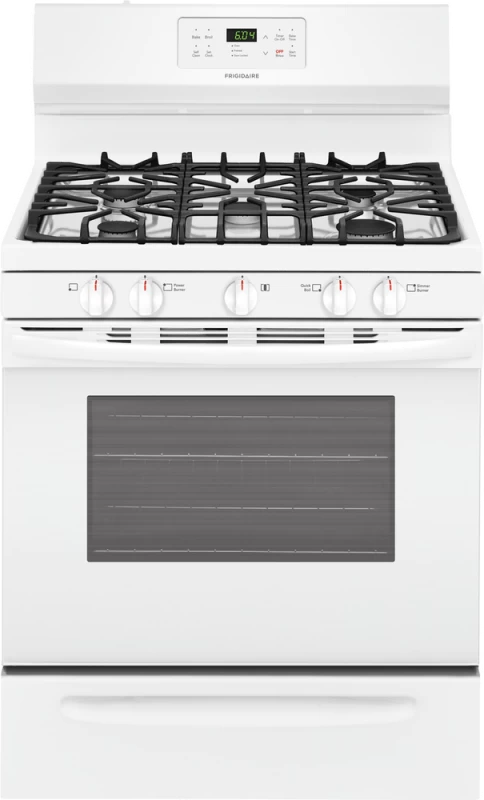 Frigidaire 30" Gas Range - (FFGF3054TW) - FRIGIDAIRE
