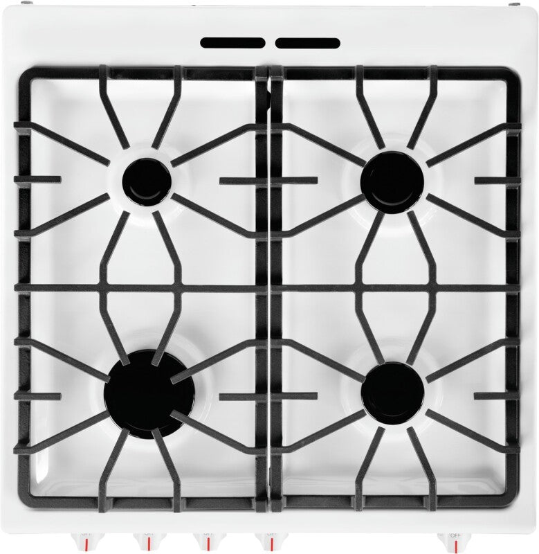 Frigidaire 24" Front Control Freestanding Gas Range - (FFGH2422UW) - FRIGIDAIRE