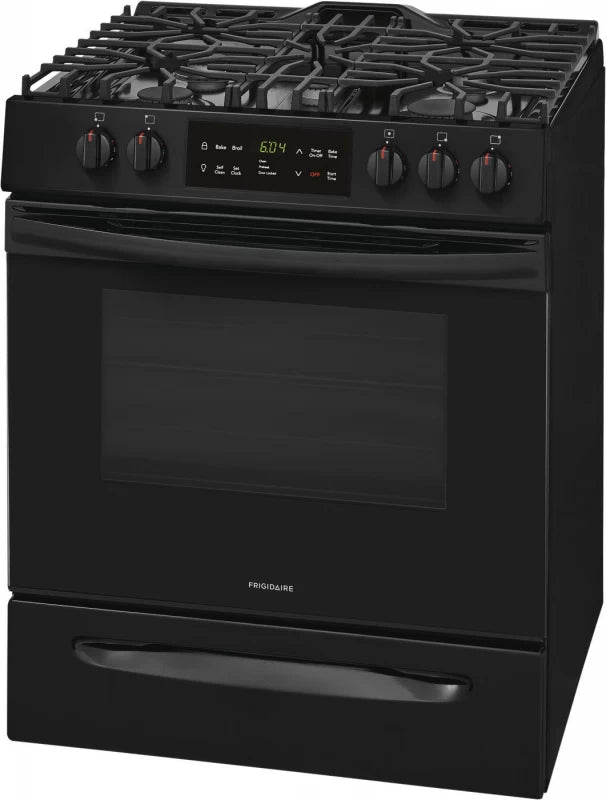 Frigidaire 30" Front Control Freestanding Gas Range - (FFGH3054UB) - FRIGIDAIRE