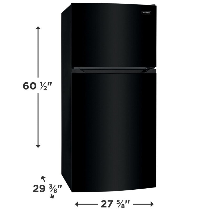 Frigidaire 13.9 Cu. Ft. Top Freezer Refrigerator - (FFHT1425VB) - FRIGIDAIRE