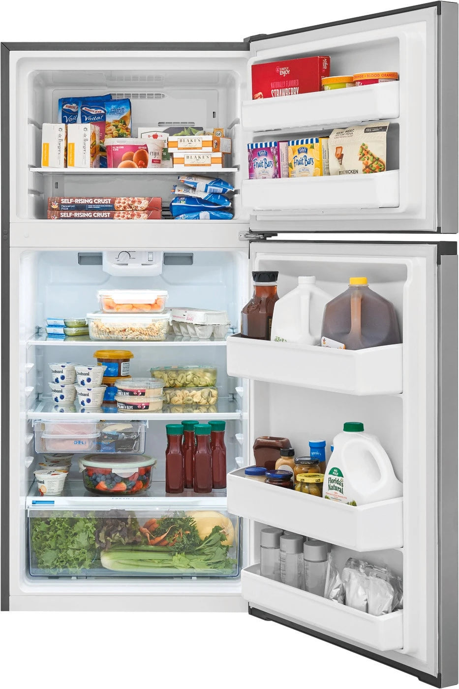 Frigidaire 13.9 Cu. Ft. Top Freezer Refrigerator - (FFHT1425VV) - FRIGIDAIRE
