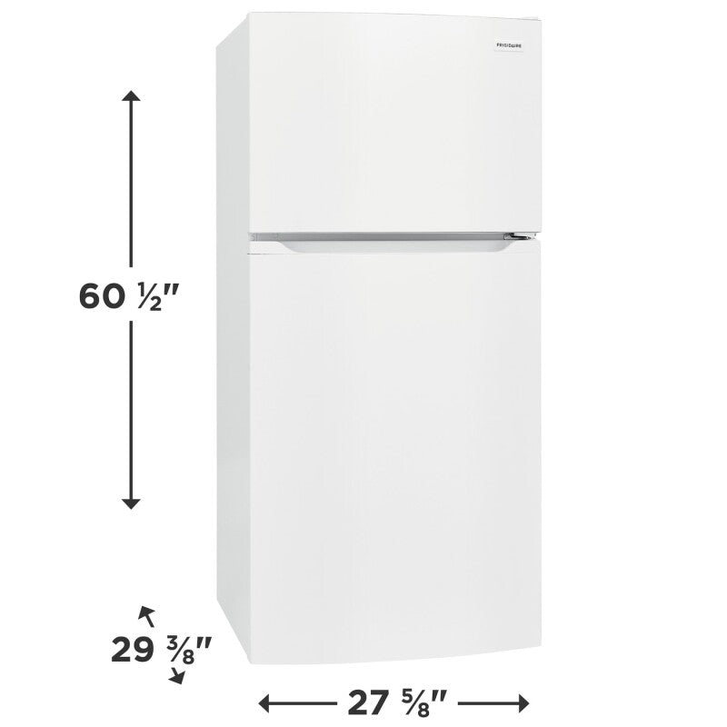Frigidaire 13.9 Cu. Ft. Top Freezer Refrigerator - (FFHT1425VW) - FRIGIDAIRE