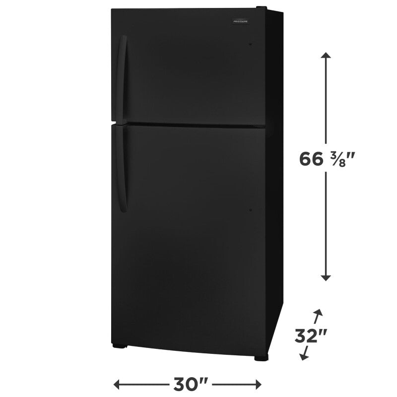 Frigidaire 20.0 Cu. Ft. Top Freezer Refrigerator - (FFHT2022AB) - FRIGIDAIRE
