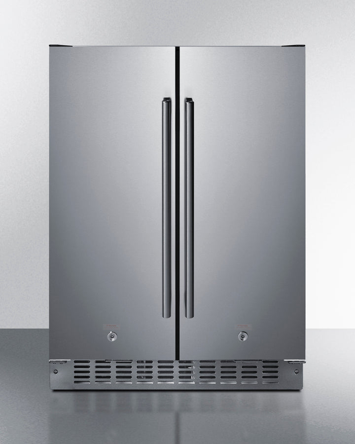 24" Wide Built-in Refrigerator-freezer - (FFRF24SSCSS)