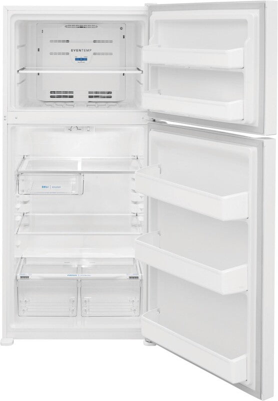 Frigidaire 18.3 Cu. Ft. Top Freezer Refrigerator - (FFTR1835VW) - FRIGIDAIRE