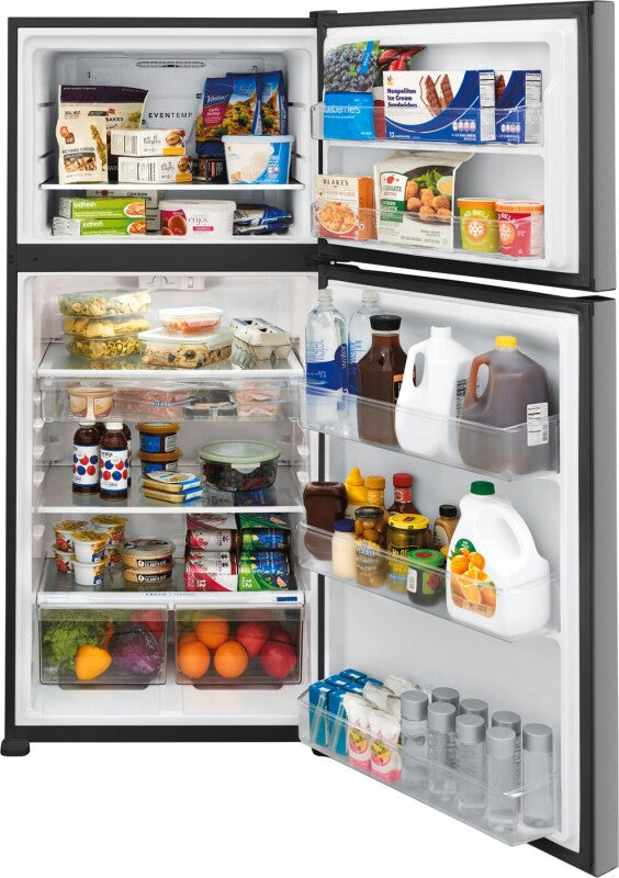 Frigidaire 20.0 Cu. Ft. Top Freezer Refrigerator - (FFTR2045VS) - FRIGIDAIRE