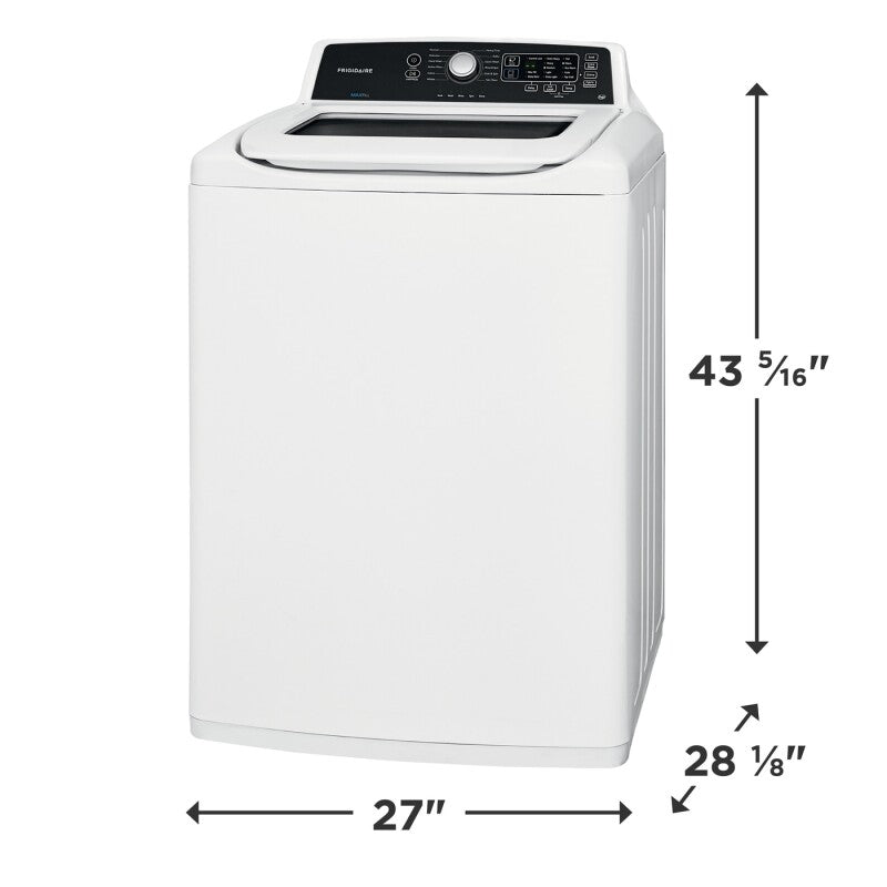 Frigidaire 4.1 Cu. Ft. High Efficiency Top Load Washer - (FFTW4120SW) - FRIGIDAIRE