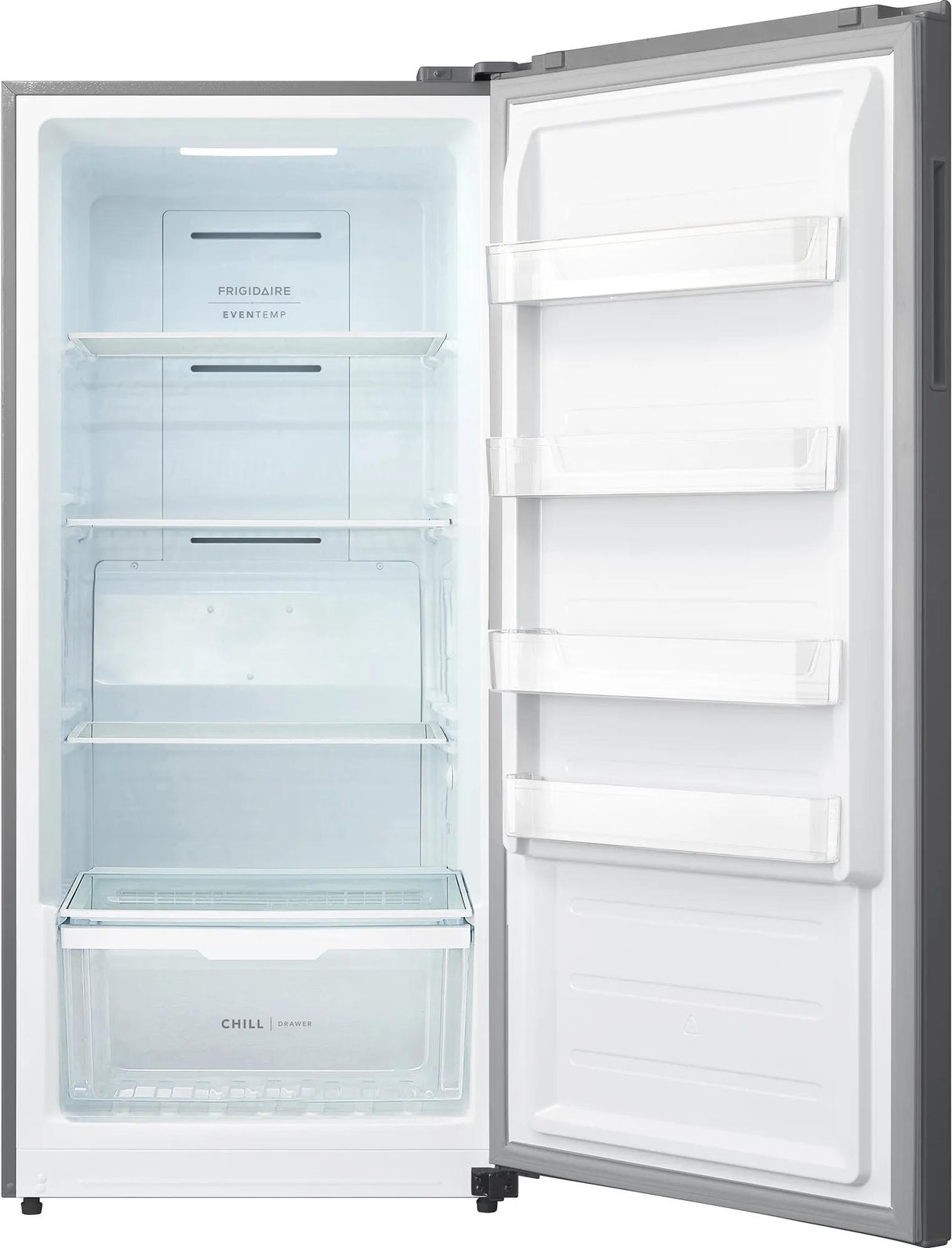 Frigidaire 15 Cu. Ft. Garage-Ready Upright Convertible Freezer / Refrigerator, Fingerprint-Resistant Stainless Steel Look
