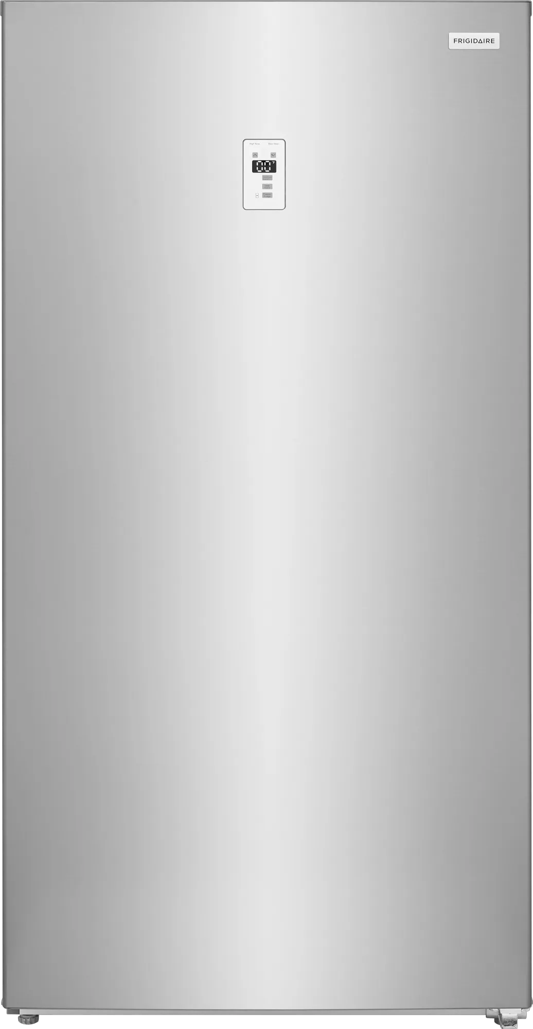 Frigidaire 18 Cu. Ft. Garage-Ready Upright Convertible Freezer / Refrigerator, Fingerprint-Resistant Stainless Steel Look