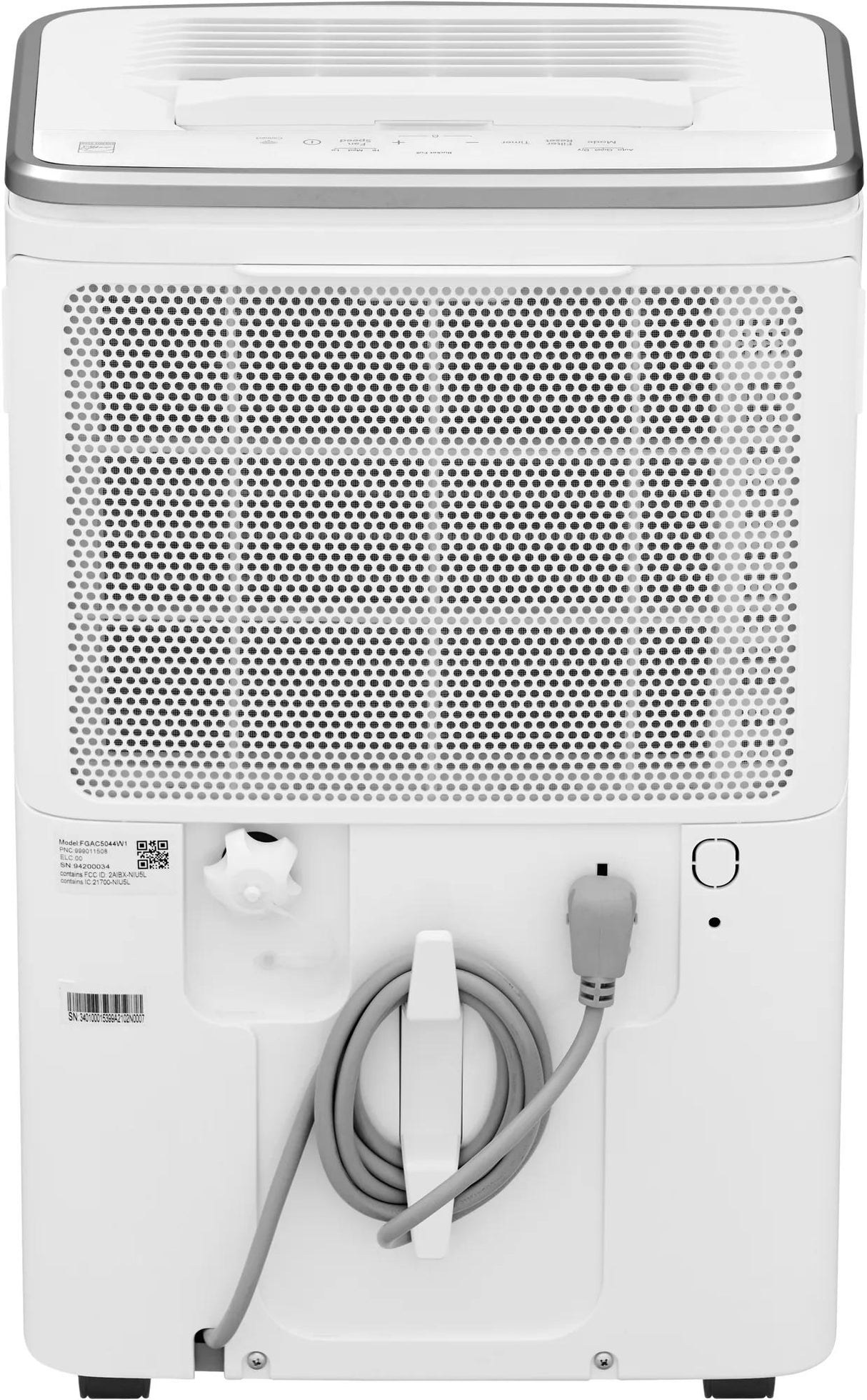 Frigidaire Gallery High Humidity 50-Pint Smart Wi-Fi Dehumidifier, Energy Star, White
