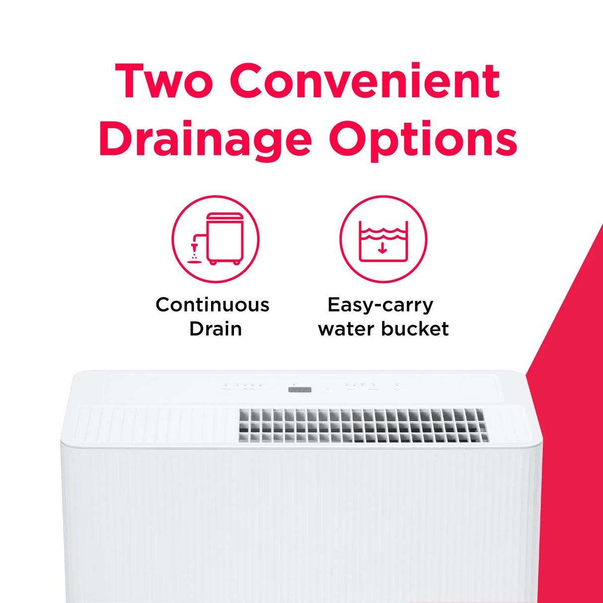 Frigidaire 50-Pint Smart Wi-Fi Dehumidifier, Energy Star, for Rooms up to 4,500 Sq. Ft., White