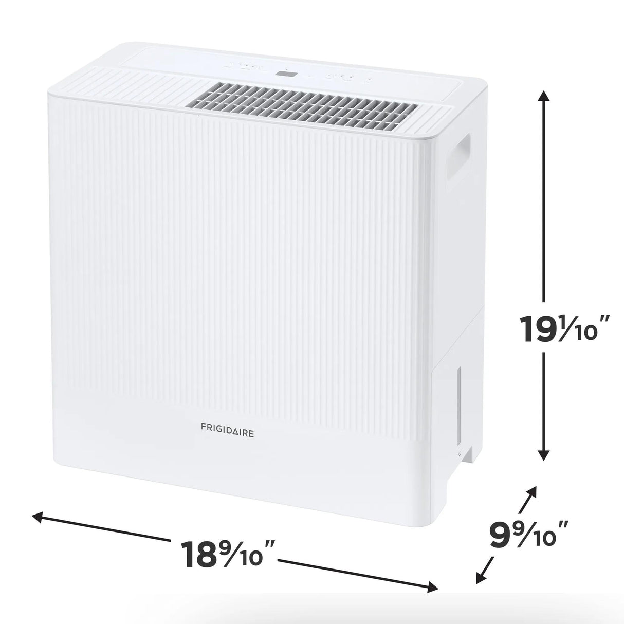Frigidaire 50-Pint Built-In Pump Smart Wi-Fi Dehumidifier, Energy Star, for Rooms up to 4,500 Sq. Ft., White