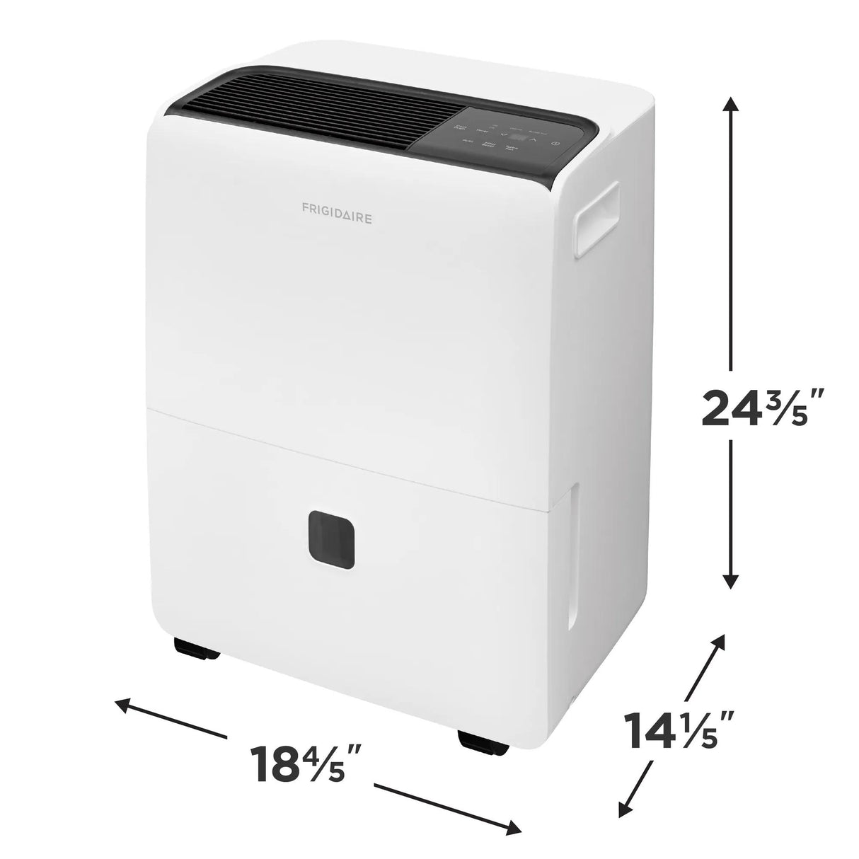 Frigidaire 60-Pint Built-In Pump Dehumidifier, for Rooms up to 5,000 Sq. Ft., White