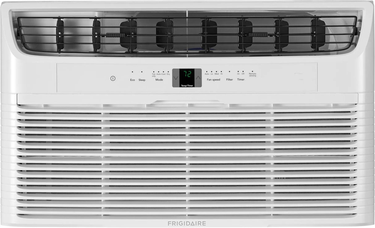 Frigidaire 12,000 BTU Through-the-Wall Room Air Conditioner with Supplemental Heat, White - FHTE123WA2