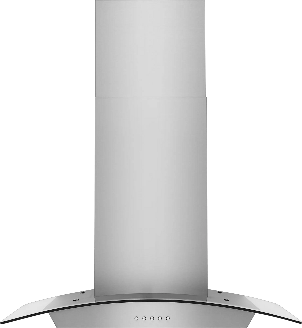 Frigidaire 30" Glass Canopy Wall-Mount Range Hood, 340 CFM, Stainless Steel