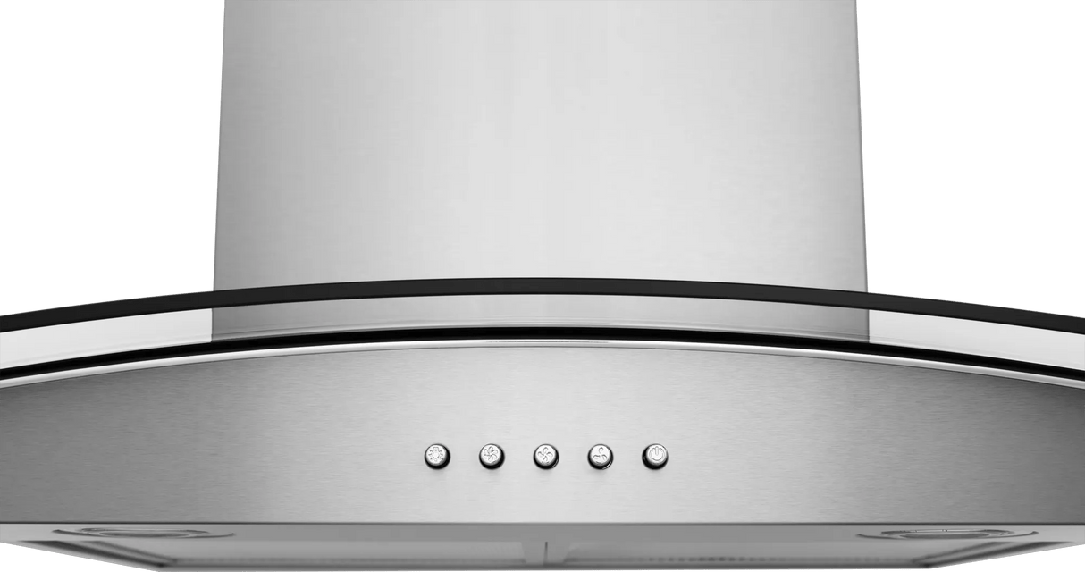 Frigidaire 36" Glass Canopy Wall-Mount Range Hood, 340 CFM, Stainless Steel