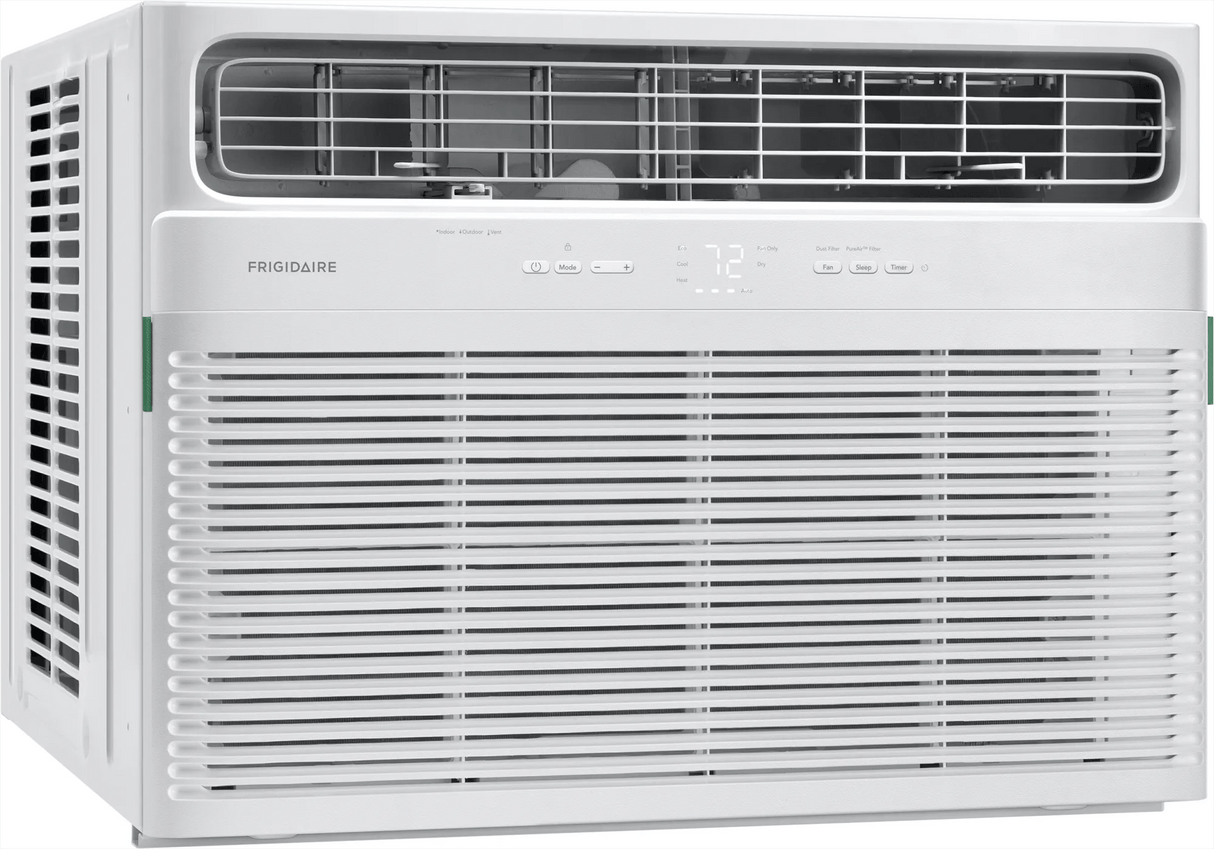 Frigidaire 23,200 BTU Window Air Conditioner with Supplemental Heat, 230V, Remote, White - FHWH234WB2