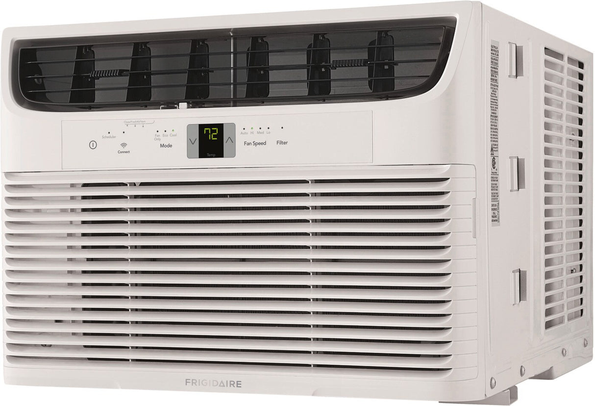 Frigidaire FHWW123WB1 12,000 BTU WiFi Connected Window-Mounted Room Air Conditioner right side view