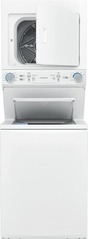 Frigidaire Electric Washer/Dryer Laundry Center - 3.9 Cu. Ft Washer and 5.5 Cu. Ft. Dryer - (FLCE7522AW) - FRIGIDAIRE