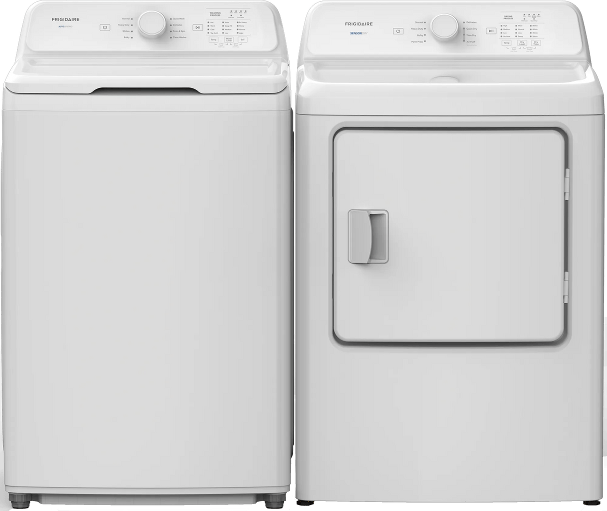 Frigidaire 7.0 Cu. Ft. Gas Dryer with 8 Dry Cycles, White
