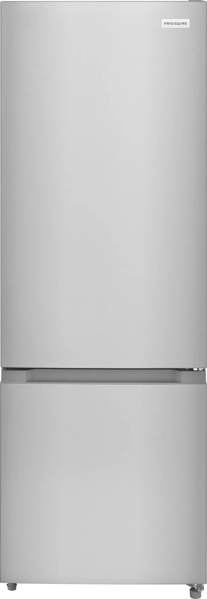 Frigidaire FRBE1226AV bottom freezer refrigerator, stainless look
