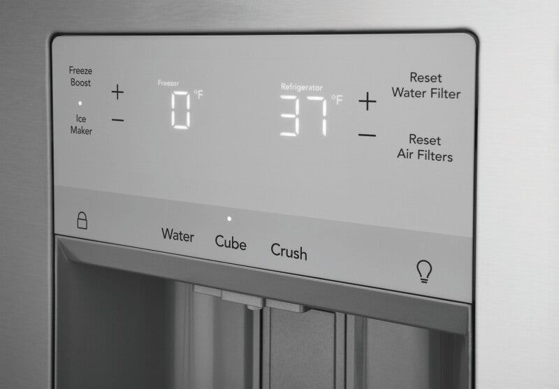 Frigidaire 22.6 Cu. Ft. Counter-Depth French Door Refrigerator - (FRFC2323AS) - FRIGIDAIRE