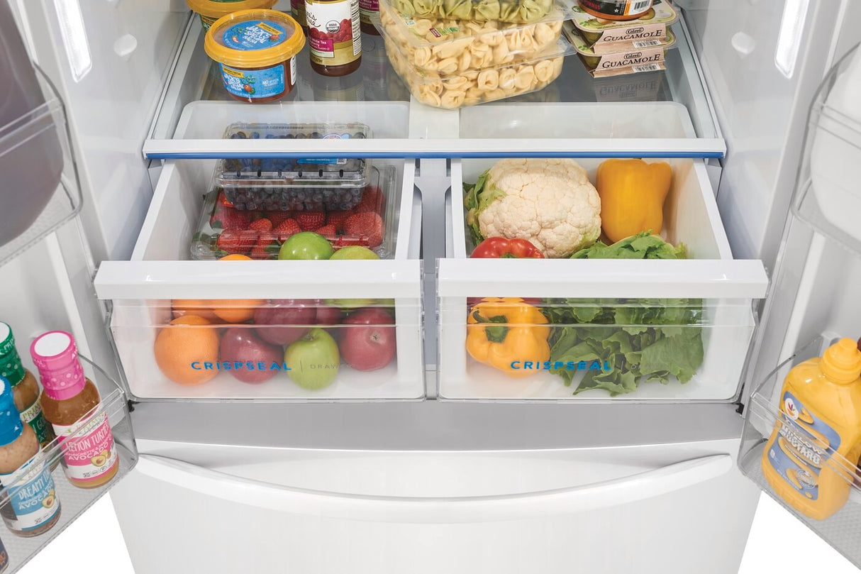 18 Cu. Ft. Counter-Depth French Door Refrigerator - (FRFG1723AW) -
