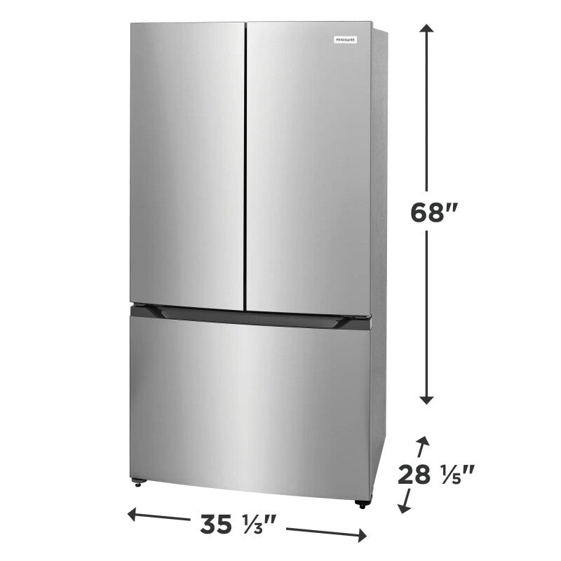 20 Cu. Ft. Counter-Depth French Door Refrigerator - (FRFG2011AV) -