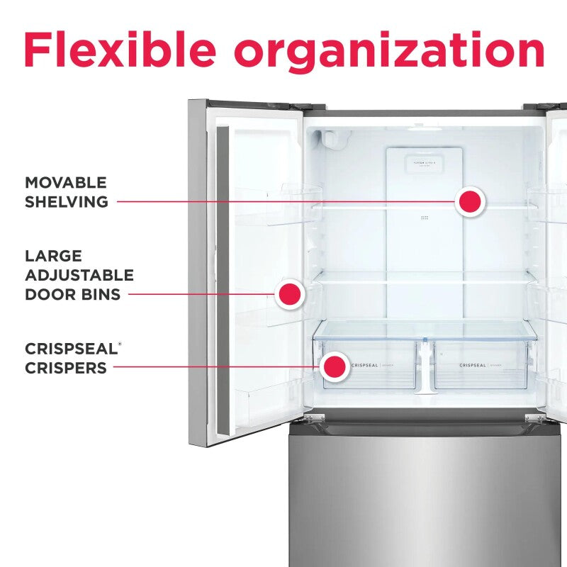 20 Cu. Ft. Counter-Depth French Door Refrigerator - (FRFG2011AV) -