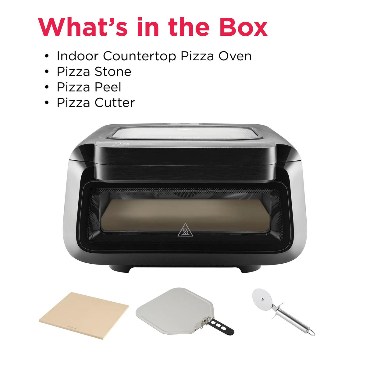 Frigidaire FRPO110B what's in the box - stone, peel, cutter